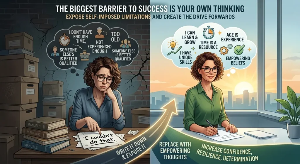The Biggest Barrier to Success Is Your Own Thinking